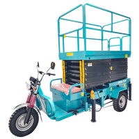 La Chine fabrique des tables élévatrices 9m 10m 11m 12m 13m 14m Tricycle élévateur à ciseaux mobile économique