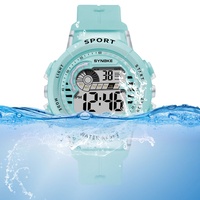 Montres électroniques multifonctionnelles numériques imperméables pour enfants