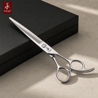 Ciseaux à cheveux professionnels YONGHE UA-70 en acier de haute qualité, à grande vitesse, droits, pour droitiers