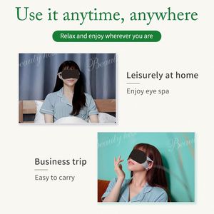 Wholesale Price Bamboo Charcoal Steam Eye Sheet Natural Self-heating Relax Comfortable Warm Feeling Best Eye Care <b>Sleeping</b> Patch - Product Image 4