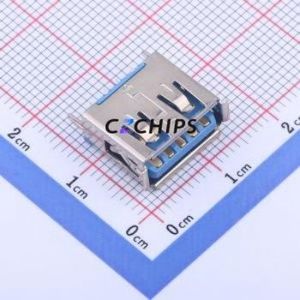 KH-3.0AF180ZJ-11.5JB USB Connector Through hole Component (THT) Connector Type-A USB 3.0 Female Through Hole - Product Image 1