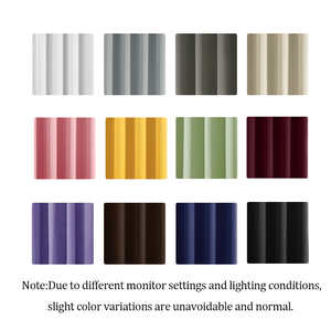 <span class=keywords><strong>Tende</strong></span> Pesanti in Tinta Unita ad Alta Precisione e Ombreggiatura Elevata, Stile Semplice per Soggiorni, Camere <span class=keywords><strong>da</strong></span> Letto, Balconi e Guardaroba - Product Image 2