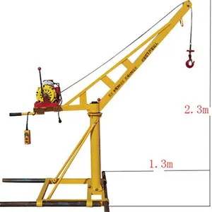500kg Small Construction Lifts monkey crane mini lift concrete lift