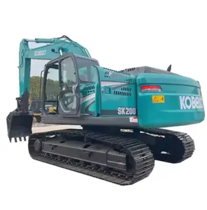 Zwaar Materieel Tweedehands Graafmachine 20 Ton Kobelco Sk200 Gebruikte Graafmachine Bouwmachines Goedkope Prijs Voor Verkoop