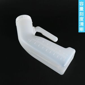 Urinoir rectangulaire de 1000 ml sur pied avec bouchon à vis pour usage unisexe - Product Image 3