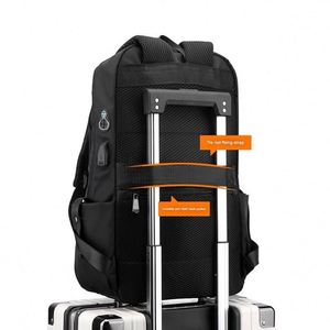 Sac à dos personnalisé de grande capacité, style premium, en nylon, adapté à l'utilisation d'un ordinateur, sac à dos à double bandoulière, cadeau promotionnel - Product Image 2