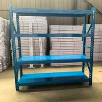 Étagères en métal de qualité supérieure pour entrepôt, étagères en fer de moyenne capacité, étagères de mezzanine pour voitures en extérieur, système d'étagères pour marchandises industrielles