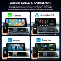 Écran QLED 2K ultra-fin de 12,3 pouces Système LINUX CARPLAY Android AUTO Lecteur audio de voiture pour BMW Série 5 GT F10 F11 2011 2017 CIC NBT