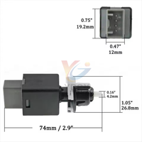 Interruptor de Luz de Freno con Sensor Eléctrico para Automóvil 938103S700 93810-3S700 para Hyundai VELOSTER para Kia CARENS SORENTO