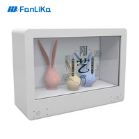 Boîte holographique 3D vitrine écran d'affichage numérique Kiosque écran LCD transparent affichage publicitaire pour supermarché