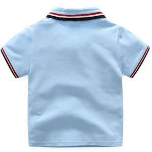 Compras en línea para nosotros Fancy Plain Boy Camiseta Polo en blanco Compra a granel de China - Product Image 2