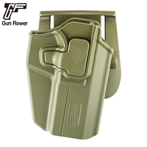 Pistool En Bloem Universele Riem Clip Owb Polymeer Pistool <span class=keywords><strong>Holster</strong></span> Verborgen Draagtas Geweer In Od Groen - Product Image 2