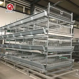 Super anti-corrosive chicken cage ( welcome to visit our abroad farm sample and talk with our local agents )