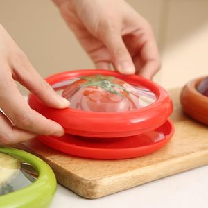 2024 nouvelle boîte de <span class=keywords><strong>rangement</strong></span> de fruits en Silicone fruits et légumes ensemble de conteneurs Anti-oxydation pour réfrigérateur garder au frais - Product Image 2