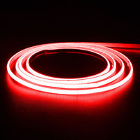 Superhelle Rote COB LED-Lichtleiste 3/5/8mm DC12V/24V Flexibel CRI90 IP65 für Fernseher