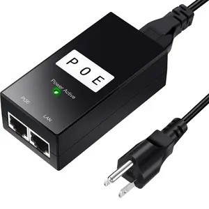 Hot sale ethernet network power adapter POE Injector 48V POE Adapter 0.5a 1a Poe Injector