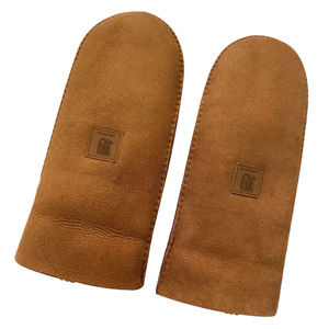 Manoplas Térmicas de Piel de Oveja con Logotipo Personalizado, Etiqueta Bordada, Impresión por Transferencia de Calor, Puño Afelpado y Cálido - Product Image 2