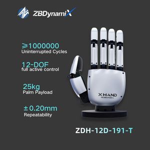 Main robotique d'intelligence artificielle ZBDynamiX, charge utile maximale 25 kg, avec EtherCAT pour les bras robotiques, la manutention de matériaux ou les robots de service - Product Image 2