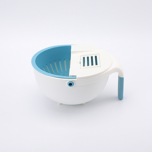 Cesta Multiusos con Escurridor, Cortador de Verduras, Rallador, Triturador de Patatas, Colador Giratorio, Picador de Rábanos, Pelador de Patatas Inteligente - Product Image 1