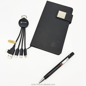 <span class=keywords><strong>Articoli</strong></span> da <span class=keywords><strong>regalo</strong></span> di lusso promozionali di alta qualità A6 Notebook personalizzato Business Office diario <span class=keywords><strong>regalo</strong></span> Set con cavo di ricarica e penna - Product Image 4