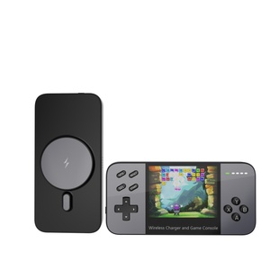 Banque d'alimentation sans fil magnétique avec consoles de jeux 2 en <span class=keywords><strong>1</strong></span>, banque d'alimentation avec jeux classiques, banque d'alimentation 3 en <span class=keywords><strong>1</strong></span> pour montre, écouteurs, iPhone - Product Image 3