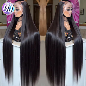 Perruques en cheveux naturels en gros, Perruques frontales vietnamiennes en cheveux naturels, Fournisseurs de perruques 100% en gros, Cheveux bruts et vierges 15A, Lisses comme des baguettes - Product Image 2