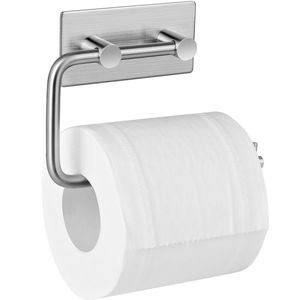 壁掛けペーパーナプキンホルダー 壁貼りトイレットペーパーロールホルダー クリエイティブトイレットペーパーロールホルダー - Product Image 1