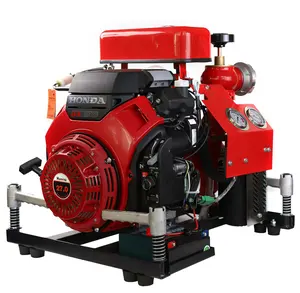 Quality firefighting equipment Japanese petrol engine 27hp portable fire fighting centrifugal pump