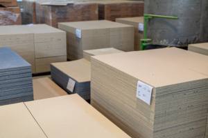 Tablero de aislamiento ignífugo FIREPROTECH, aglutinante inorgánico de vermiculita expandida para protección de batería de calor de alta temperatura de horno - Product Image 3