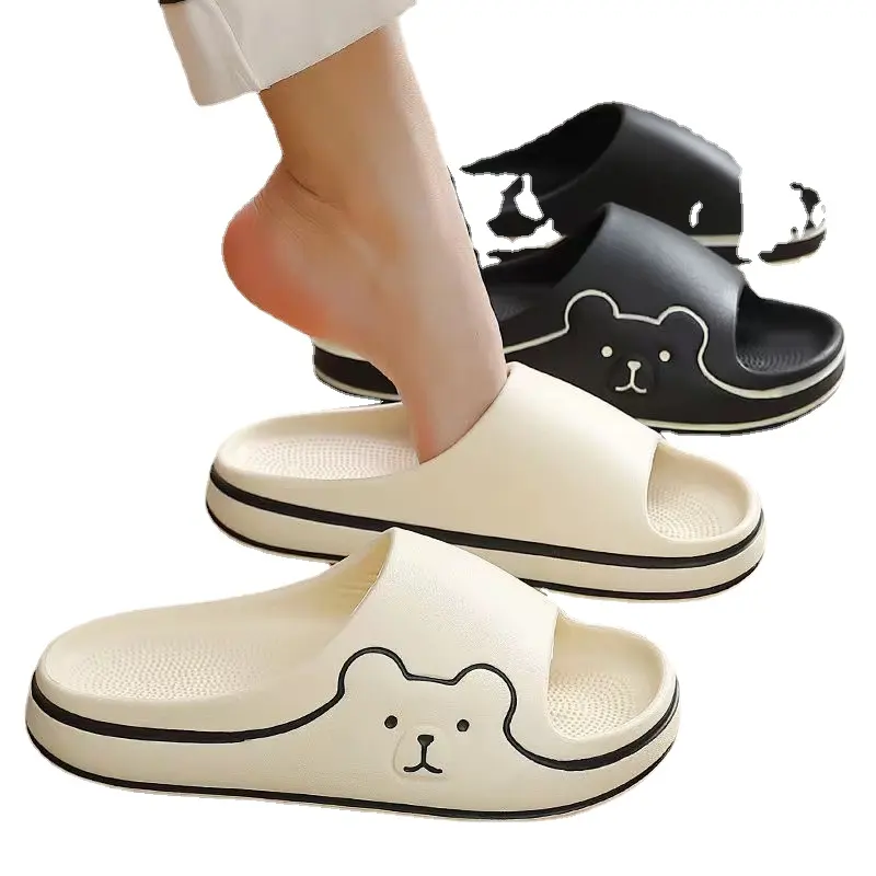 Nuove pantofole estive da ragazza dormitorio per studenti interni ed esterni bagno da bagno sandali slip carini