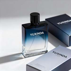 Ingrosso colorato a due colori gradiente <span class=keywords><strong>50</strong></span> ml di cristallo unico profumo bottiglia Spray di lusso con scatola - Product Image 5