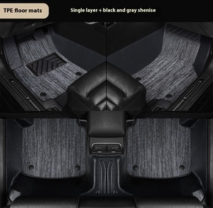Tapis de sol antidérapant 5D TPE pour voiture, sans odeur, double couche, universel, en cuir de luxe, pour tous les modèles de voitures. - Product Image 3