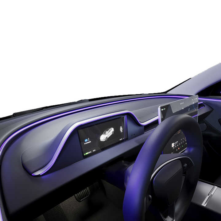 8.9'' Dashboard Display Instrument Cluster with Ambient Lighting for ...
