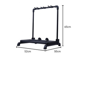 로우 기타 스탠드 멀티 로우 업라이트 스탠드 일렉트릭 베이스 멀티 플로어 스탠드 - Product Image 1
