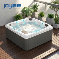 Bain à remous extérieur JOYEE pour villa et hôtel, spa de massage, piscine de relaxation, vente chaude en usine