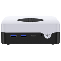 Mini PC Intel Core 100U 16 Go de RAM 512 Go de SSD Double Ethernet Gigabit WiFi 6 Windows 11 Petit ordinateur de bureau