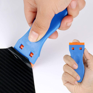 En gros, Grattoir-couteau portable en plastique pour vinyle, outil de bricolage facile pour l'élimination des étiquettes et des autocollants - Product Image 1