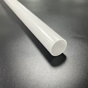 Ming-Tubo de iluminación LED de plástico, difusor de tubo redondo acrílico 5/8, novedad