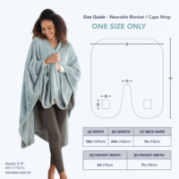 Couverture portable en molleton de flanelle, vêtements de détente enveloppants et chauds pour adultes et adolescents, couverture châle