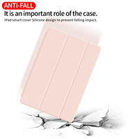 Étui en TPU souple pour tablette iPad 10.2 pouces, housse intelligente pour iPad 7e/8e/9e génération 2019/2020/2021 pour iPad 10.2