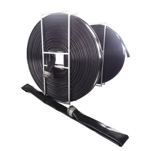 ANTI-HUILE ANTI-STATIQUE livraison d'huile 500 mètres une longueur pipeline réparation TPU layflat lay plate <span class=keywords><strong>tuyau</strong></span> fournisseur - Product Image 1