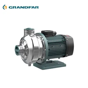 GRANDFAR Série GCB Pompe centrifuge horizontale électrique en acier inoxydable Pompe à eau avec roue mono-étagée