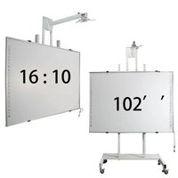 Fabrikpreis Multifunktionales 82 86 96 102 Zoll Touchscreen Smart Board Elektronisches Interaktives Whiteboard für Schulen Metall