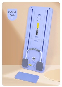 Nhà Máy Giá 6 trong 1 Pilates Board Push-Up bụng CuộN đào tạo Board Ab bánh xe con lăn đa chức năng Thiết bị tập thể dục - Product Image 3