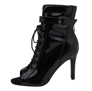 Youlv 2026 Bottes <span class=keywords><strong>de</strong></span> danse personnalisables à talon fin 7,5 cm 9,5 cm 11 cm Chaussures <span class=keywords><strong>de</strong></span> danse latine, <span class=keywords><strong>de</strong></span> salon, <span class=keywords><strong>de</strong></span> tango, <span class=keywords><strong>de</strong></span> bachata Tige en PU Daim/Caoutchouc - Product Image 1