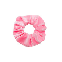 Chouchous en velours de qualité supérieure pour filles femmes bandeaux lumineux néon bandes élastiques douces pour porte-chignon queue de cheval accessoire mignon