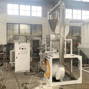 MMC廃プラスチック破砕機単軸グラインダー45kW出力PLC制御合金鋼ブレードギア高生産性ポンプモーター - Product Image 2