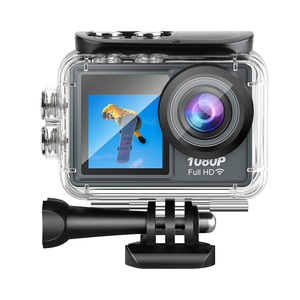 Ausek Youtube Vlogging impermeabile piccolo angolo di visione di 170 gradi azione e telecamere sportive azione per moto 4k - Product Image 2