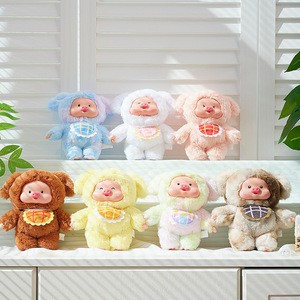 ตุ๊กตาหมูในฟาร์มปศุสัตว์6สีของเล่นนุ่มน่ารักสำหรับเด็กตกแต่งห้องนอนของขวัญสำหรับทุกเพศ - Product Image 2
