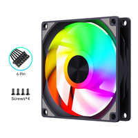Ventilador RGB AK120 de 6 Pines y 120 mm para Caja de PC, Sistema de Refrigeración Silencioso de 18 dBA, 1200 RPM, 12 V CC para Computadoras de Juego, Proveedor OEM al por Mayor